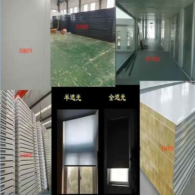White Prefabricated Modular Houses for Custom 20ft 40ft Portable Office Container Homes