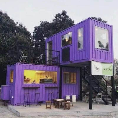 40ft Luxury Container House A Prefabricated Shop Solution with Eco Friendly Features