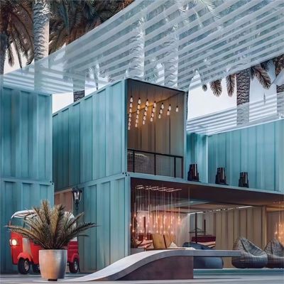 40ft Luxury Container House A Prefabricated Shop Solution with Eco Friendly Features