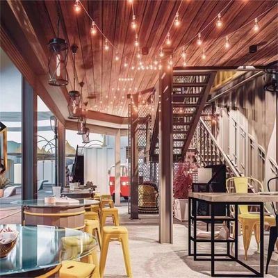 40ft Luxury Container House A Prefabricated Shop Solution with Eco Friendly Features