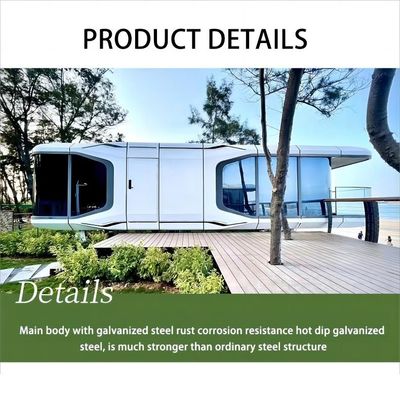 High Thermal Performance Villa Space Capsule Hotel with Ultra Low Energy Water Heating