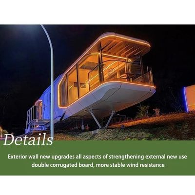 High Thermal Performance Villa Space Capsule Hotel with Ultra Low Energy Water Heating