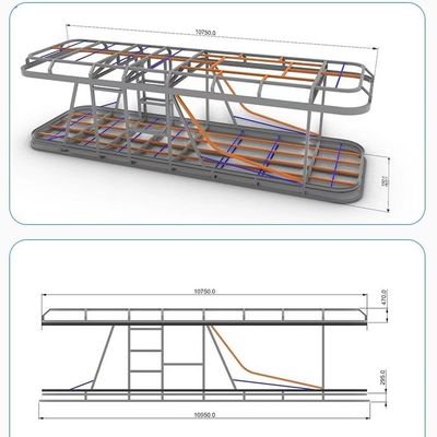 Mobile Tiny Hotel Modern Design Space Capsule House with Sandwich Panel Steel