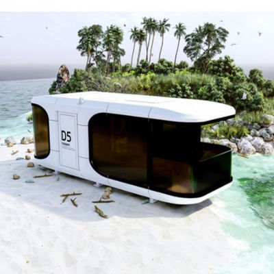 Capsule Prefab House Steel Structure Modular Container Home Customized Color