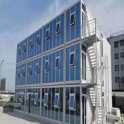 Steel Structure Frame Welded Integrated Housing Activity Board House for Mobile Office