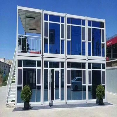 Prefab 3 Bedroom Luxury Container House With Aluminum Window And 5800*2480*2896mm