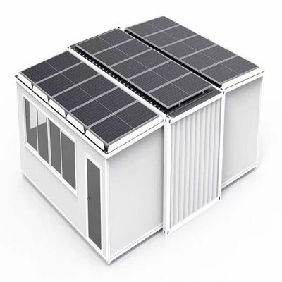 Affordable Four Bedroom One Bathroom Assembled 20 40ft Prefab Folding Container Homes