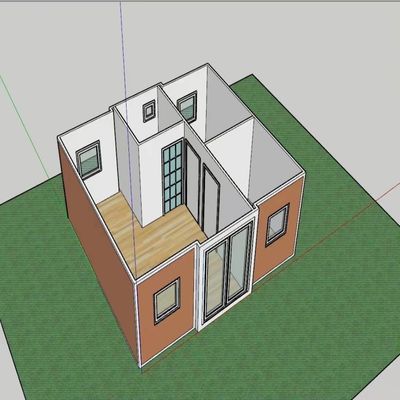 Affordable Four Bedroom One Bathroom Assembled 20 40ft Prefab Folding Container Homes