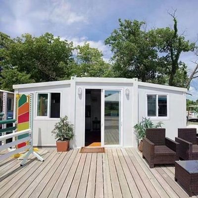 Affordable Four Bedroom One Bathroom Assembled 20 40ft Prefab Folding Container Homes