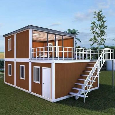 Modern Design Style Assembled Fat Pack Container House with 3 Bedrooms and Living Room