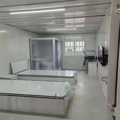 Steel and Sandwich Panel Office Building Modular Tiny Flat Pack Portable Summer Prefab Homes