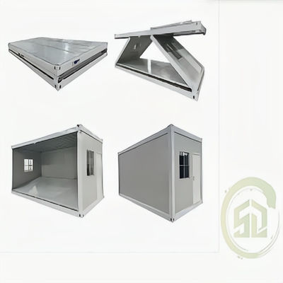 Steel Sandwich Panel Foldable Container House with Toilet Online Technical Support