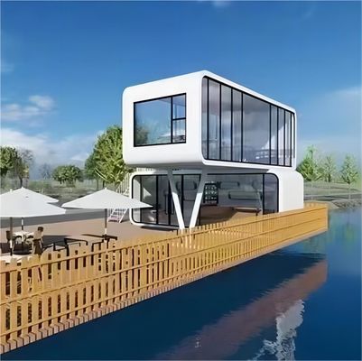 Pod Apple Cabin Customization Size Villa Luxury Modular Home Container Steel Residential