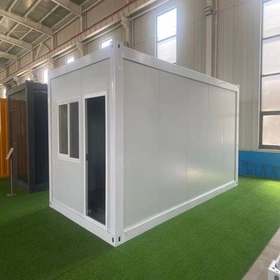 Steel Door 20ft Modular Prefabricated Container House for Hotel Detachable Flat Pack