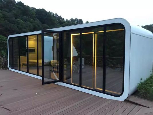 Hotel Prefabricated Shipping Container House with Customized Color and Hotel Living