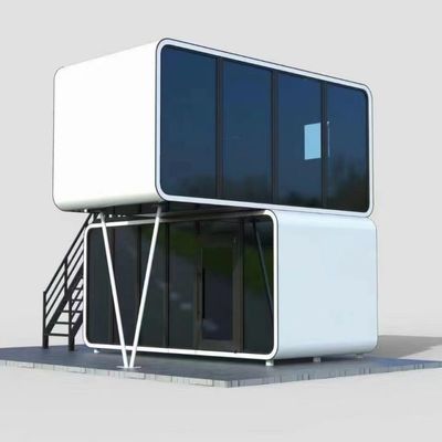 Modular Portable Prefab Villa Prefabricated Flat Pack Container Apple Capsule Cabin Home