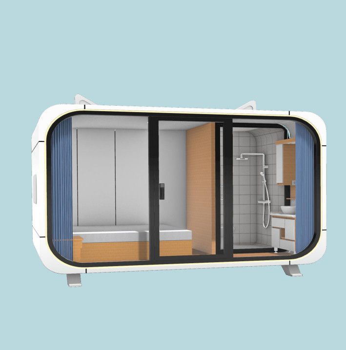 Villa Outdoor Living and Working Office Pod Apple Cabin Customized Modular Design Prefabricated Prefab House